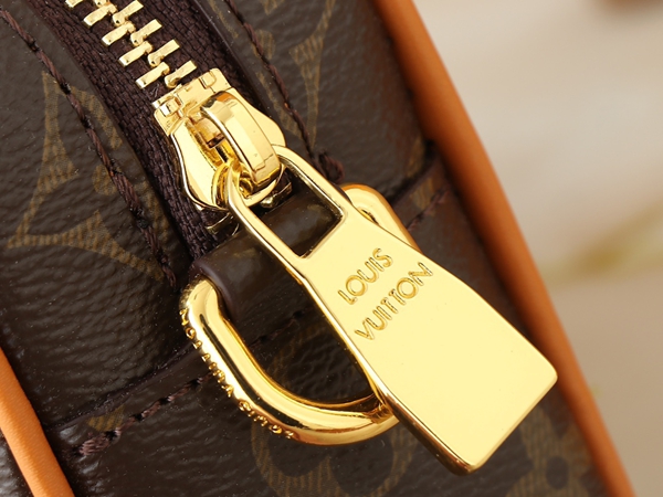 ルイヴィトンバッグ角部分ディテール